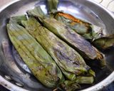 Foto langkah ke 4 dari resep Pepes Ikan Salem Bakar.