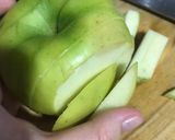Foto del paso 1 de la receta: Montadito de manzana verde y queso 🍏🧀