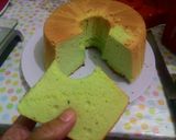 Foto langkah ke 9 dari resep Chiffon Pandan Putih Telur wangiiii no bau telur.