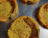 A picture of step 6 of Cheesy Banana Canape with Creamy Minty Chana.