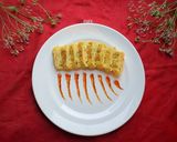 Foto langkah ke 4 dari resep Telur Dadar Gulung.