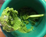 A picture of step 1 of Homemade Lemon Balm (or Mint) Ice Cream.