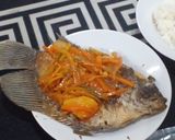 Foto langkah ke 4 dari resep Ikan gurame asam manis.