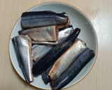 煎秋刀魚的食譜步驟1照片