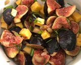 A picture of step 2 of Fig Salad.