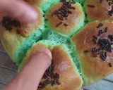Foto langkah ke 9 dari resep Roti sobek Pandan Cokelat.