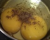 A picture of step 2 of Spinach omelette.