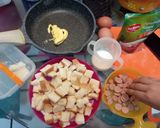 Foto langkah ke 1 dari resep Pizza Roti Tawar.