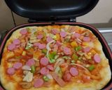 Foto langkah ke 9 dari resep Pizza Tangkup happy call.