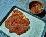 Une image de l'étape 15 de Pizza carrée, sauce tomate oignon 🍕.