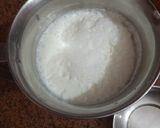 A picture of step 1 of Pakode wali kadi.