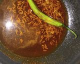 A picture of step 8 of Dal palak.