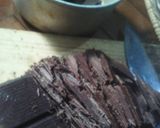 Foto langkah ke 5 dari resep Kurma isi almond lapis coklat praktis(kuis moncok).