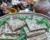 Une image de l'étape 6 de Galette avec herbes 🌿🌿.