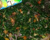 A picture of step 5 of Spinach sauce.