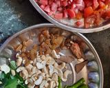 A picture of step 2 of Mix veg Pulao.