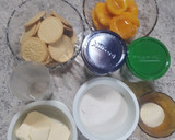 Foto del paso 1 de la receta: Cheesecake de durazno sin horno!💕