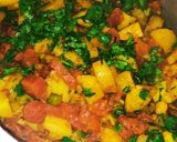 आलू गाजर की सब्जी (aloo gajar ki sabzi recipe in Hindi) रेसिपी चरण 3 फोटो