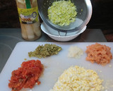 Foto del paso 1 de la receta: Espárragos rellenos y con salsa de queso