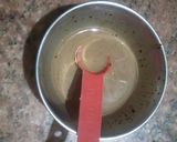 A picture of step 1 of Butter Scotch Cold Coffee shake.