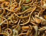 A picture of step 6 of Chicken Fried Noodles.