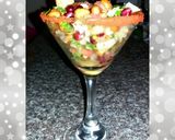 A picture of step 4 of Peanut Salsa.