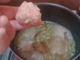 جلبانة بكريات الدجاج و كركات البطاطا