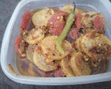 A picture of step 6 of Gajer Mouli or Hari Mirch ka Achar.