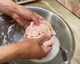 Φωτογραφία βήματος 8 της συνταγής Vegan γεμιστοί χουρμάδες με ζαμπόν και ψητή φέτα