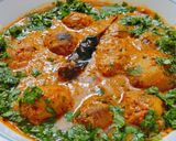 A picture of step 4 of Dum Aloo.