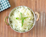 நிறம் மாறாமல் முட்டைகோஸ் பொரியல் செய்வது எப்படி? (cabbage poriyal Recipe in Tamil) ரெசிபி ஸ்டேப் 7 புகைப்படம்