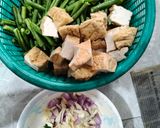 Foto langkah ke 1 dari resep Tumis Kacang Panjang Tahu.