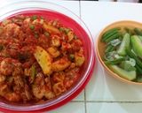 Foto langkah ke 5 dari resep Udang Balado Sabondoroyot😀😀.
