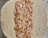 Foto del paso 4 de la receta: Tarta de pollo y cheddar trenzada