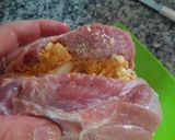Foto del paso 3 de la receta: Bondiola rellena al horno con papas y boniatos