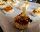 Foto del paso 4 de la receta: Tapa champiñón con vegetales y mousse de aceite de trufa