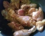 A picture of step 1 of Chicken Karahi.