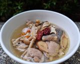 電鍋燉補-當歸菇菇雞湯的食譜步驟3照片