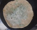 पालक के पराठे (palak ke parathe recipe in Hindi) रेसिपी चरण 3 फोटो
