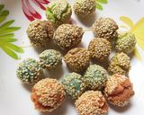 Foto langkah ke 13 dari resep Onde-onde Mini Warna-warni #BikinRamadanBerkesan.