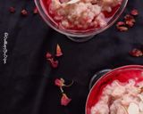 A picture of step 6 of Gulkand Phirni.