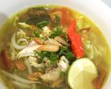 Foto langkah ke 9 dari resep Soto Ayam Simpel.