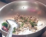 A picture of step 9 of Paruppu urundai kuzhambu.