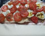 Foto del paso 1 de la receta: Tarta de jamón, queso, tomate y huevo