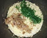 Foto del paso 2 de la receta: Bollitos de mijo con ensalada de verdes y repollo maserado