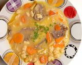 Nyelves zöldbableves joghurttal🍲 recept fázis 3 fotója
