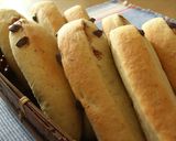 A picture of step 10 of Chocolate Banana Stick Bread Rolls.