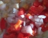A picture of step 2 of Chana chat.