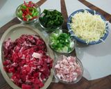 Foto del paso 1 de la receta: Papa rellena de arrachera y sirlon