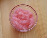 A picture of step 4 of Sakura-Colored Japanese Confectionery.